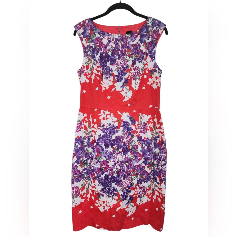 SAKS FIFTH AVENUE black label floral dress, size 10
